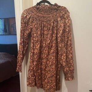 Doen floral mini dress